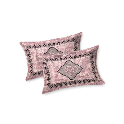 Divine Yantra Blush Harmony Pure Cotton King Size Bedsheet