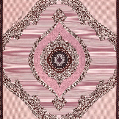 Shubh Labh Blush Elegance Luxurious Pure Cotton King Size Bedsheet