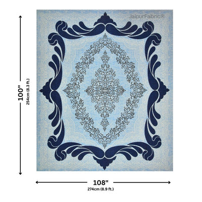 Lakshmi Rath Sapphire Glory Pure Cotton King Size Bedsheet