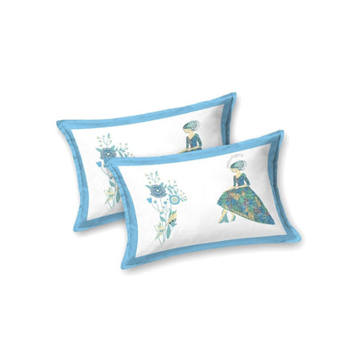 Teal Green King Size Pure Cotton Bedsheet