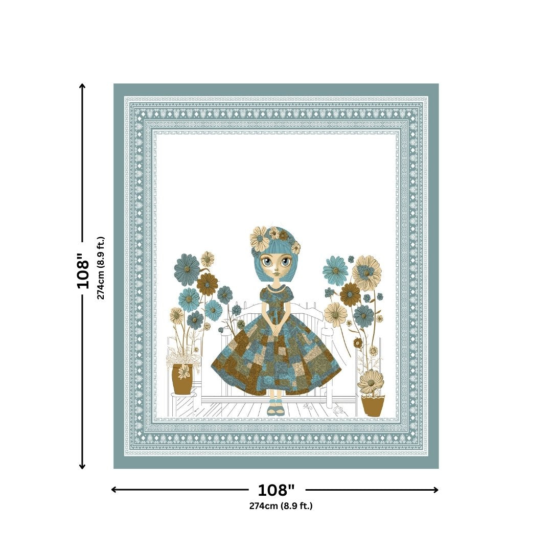 Coral King Size Pure Cotton Bedsheet