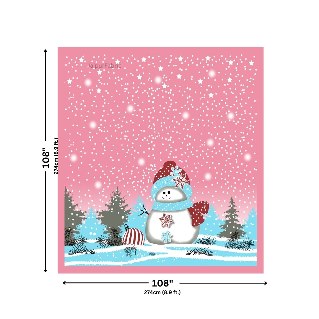 Rose Pink King Size Pure Cotton Bedsheet