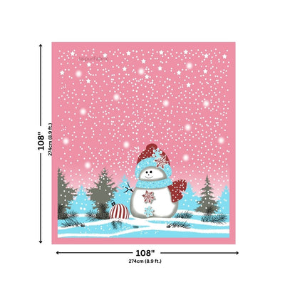 Rose Pink King Size Pure Cotton Bedsheet