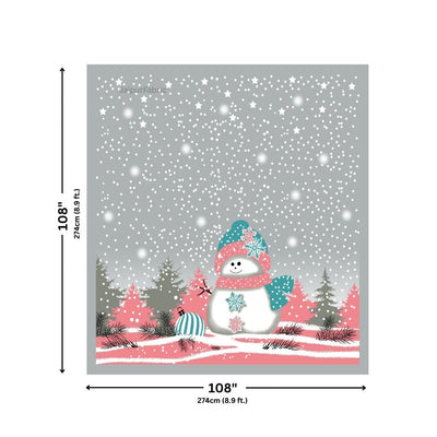 Grey Ice King Size Pure Cotton Bedsheet