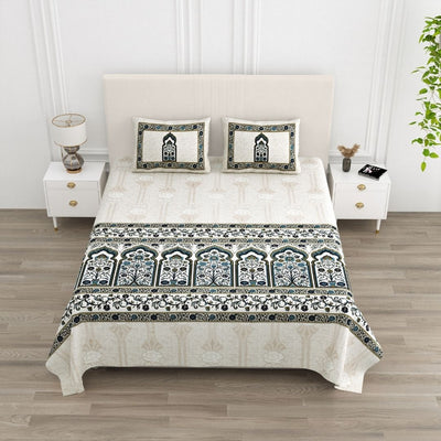Neel Jharokha Pure Cotton Festive King Size Bedsheet