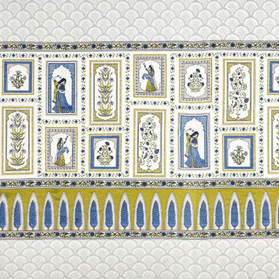 Neel Rajkumari Pure Cotton Festive King Size Bedsheet