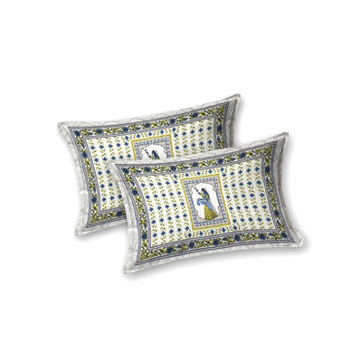 Neel Rajkumari Pure Cotton Festive King Size Bedsheet