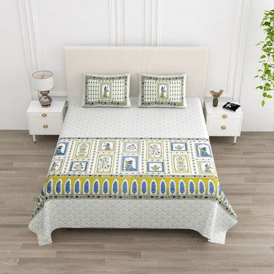Neel Rajkumari Pure Cotton Festive King Size Bedsheet