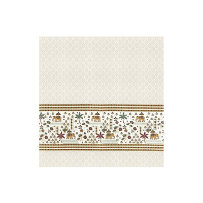Rajwadi Haathi Pure Cotton Festive King Size Bedsheet