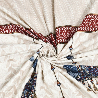 Mayur Jharokha Pure Cotton Festive King Size Bedsheet