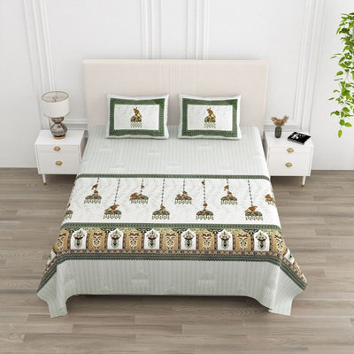 Hari Mayur Pure Cotton Festive King Size Bedsheet