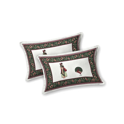 Rajwadi Utsav Pure Cotton Festive King Size Bedsheet