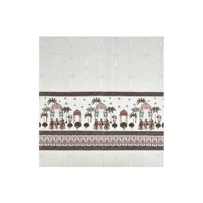 Rajwadi Utsav Pure Cotton Festive King Size Bedsheet