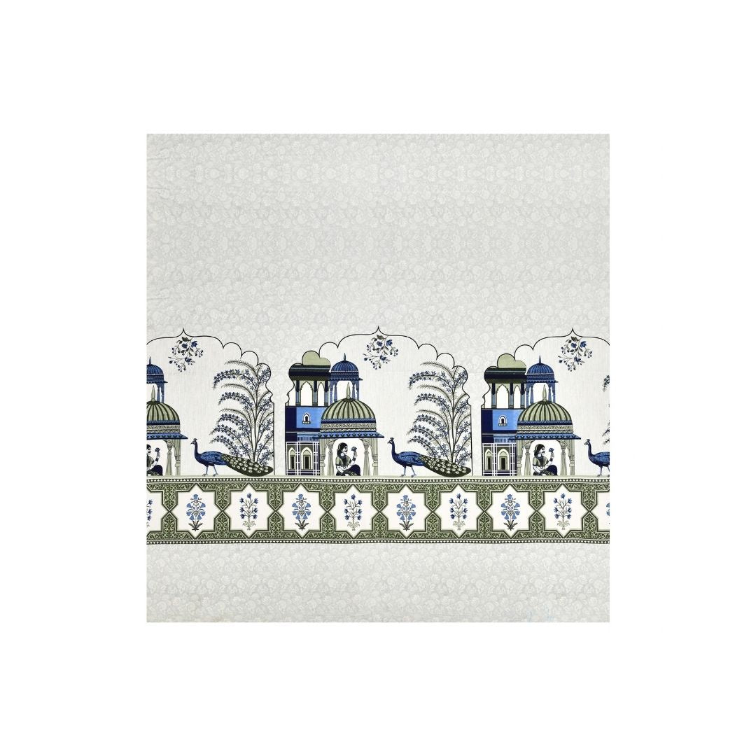 Hari Rajmahal Pure Cotton Festive King Size Bedsheet