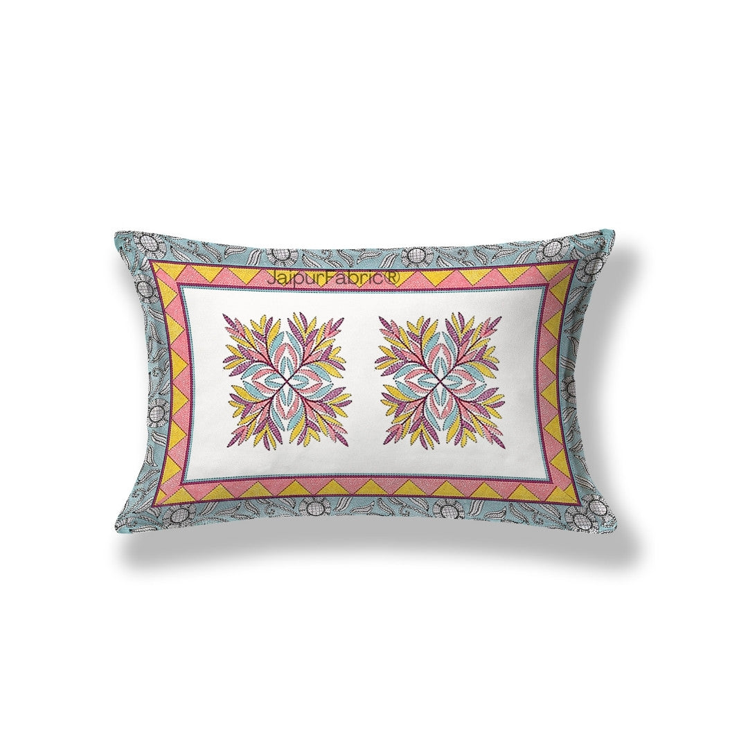 Amber Gold & Summer Lotus 240 TC Pure Cottong Single Bedsheet Combo