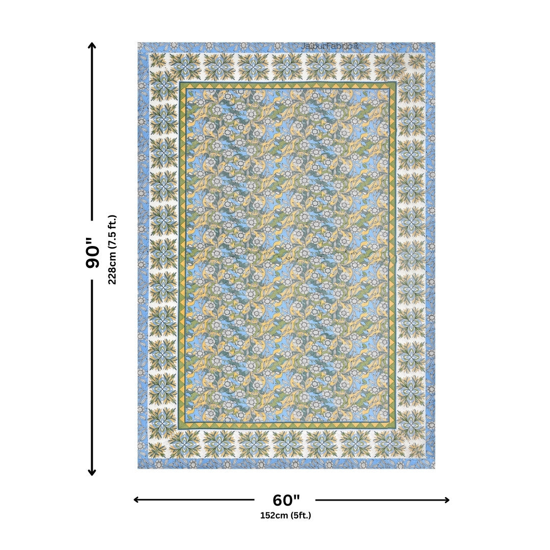 Tribal Trails & Pink Palace 240 TC Pure Cottong Single Bedsheet Combo