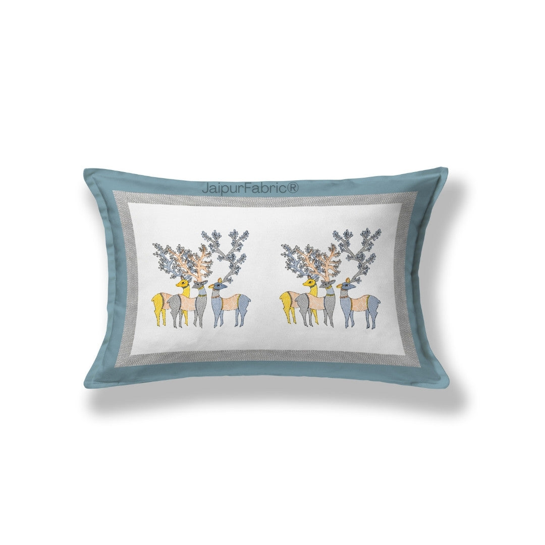 Amber Gold & Summer Lotus 240 TC Pure Cottong Single Bedsheet Combo