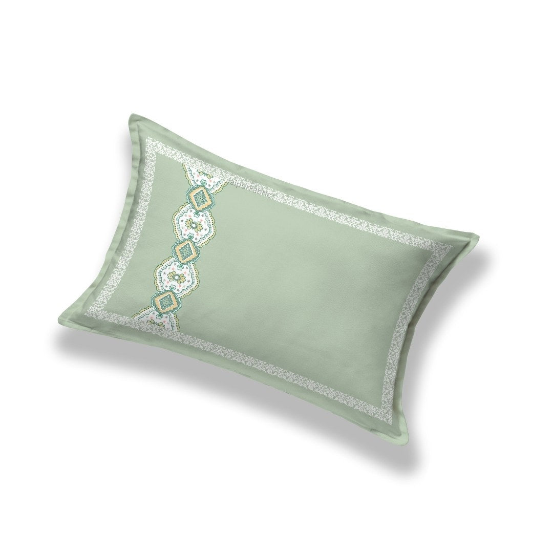 Light Green Oasis Pure Cotton Single BedSheet