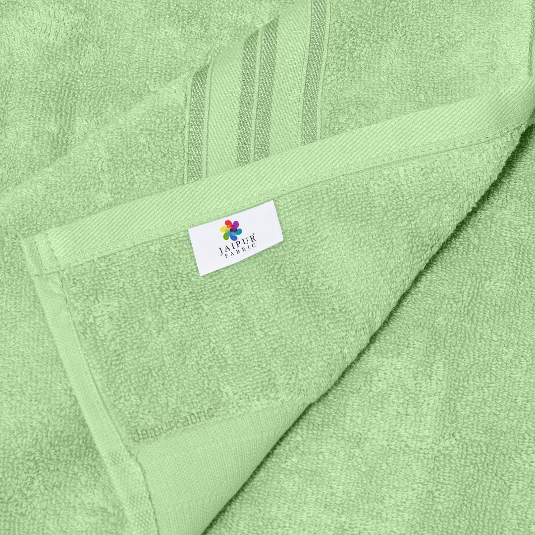 Green Terry Cotton 500 GSM Bath Towel