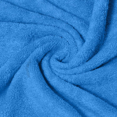 Blue Terry Cotton 500 GSM Bath Towel