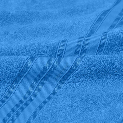 Blue Terry Cotton 500 GSM Bath Towel