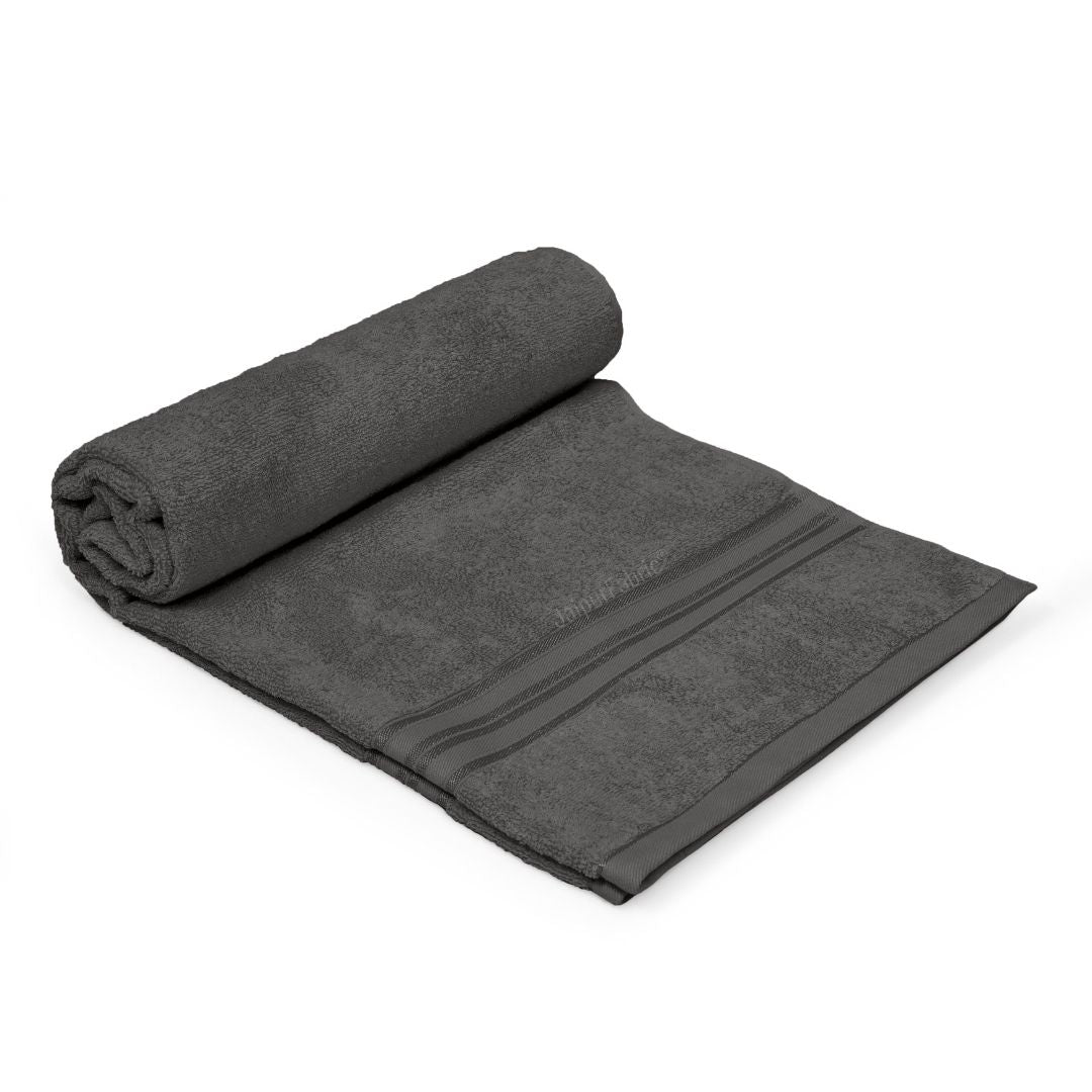 Dark Grey Terry Cotton 500 GSM Bath Towel