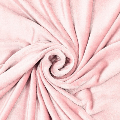 Soft Rose Super Soft Velvet Double Bedsheet with Matching Pillow Covers