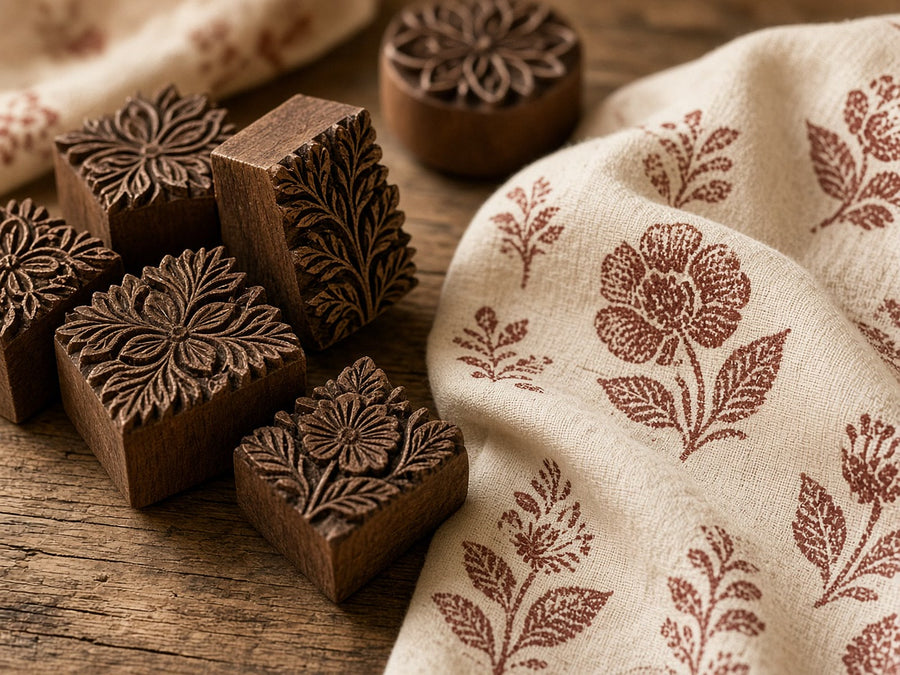 Hand-block printing