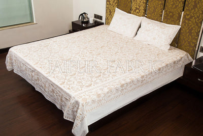 COMBO13 - Set of Double Bed Sheet and Single Bed Sheet