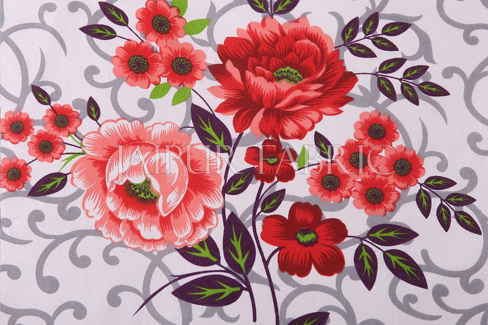 COMBO16- Set Of Double Bed Sheet and 3 Cushion Covers