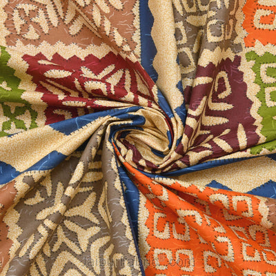 Katha Barmeri Print Double Bedsheet – Choose Your Style, Light or Dark
