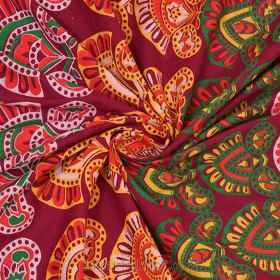 Mandala Harmony Pure Cotton Bedsheet – Pick Your Perfect Color