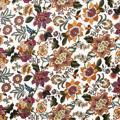 Pure Cotton 240 TC Double bedsheet autumn jungle