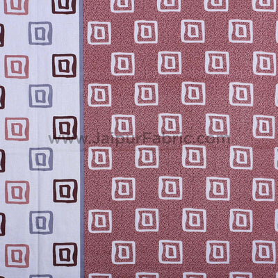 The Good Life Red Double BedSheet