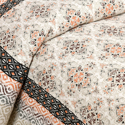 Modern Tradition Light Jaipur Fabric Double Bed Sheet