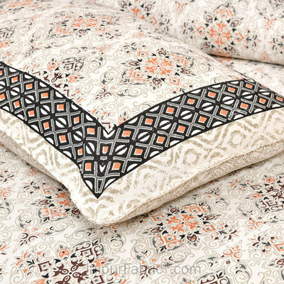 Modern Tradition Light Jaipur Fabric Double Bed Sheet
