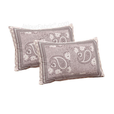 Paisley Art Tatva Jaipur Fabric Double Bed Sheet