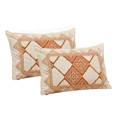 Canary Geometry Jaipur Fabric Double Bed Sheet