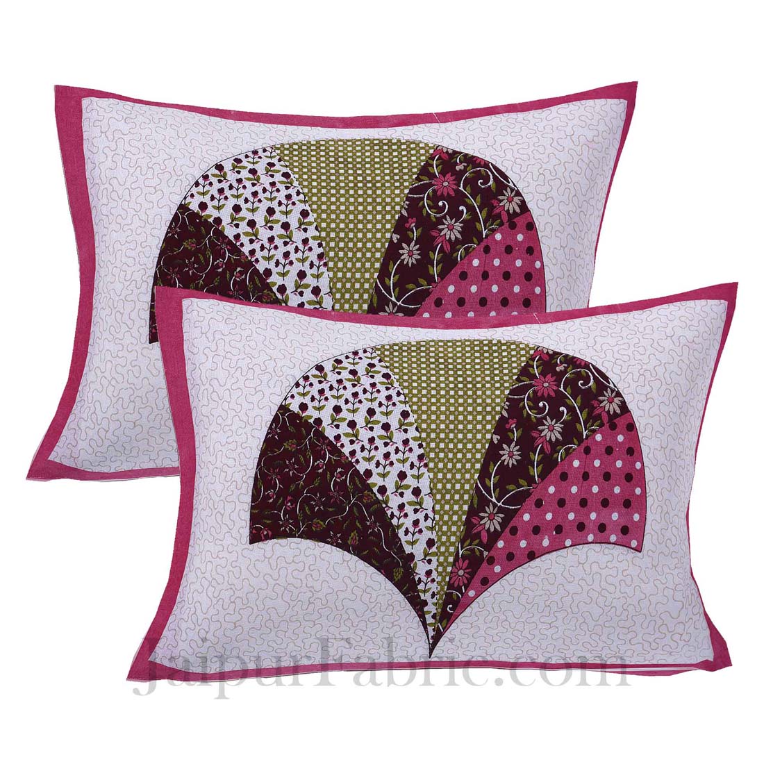 Garden By The Bay Pink Double Bedsheet