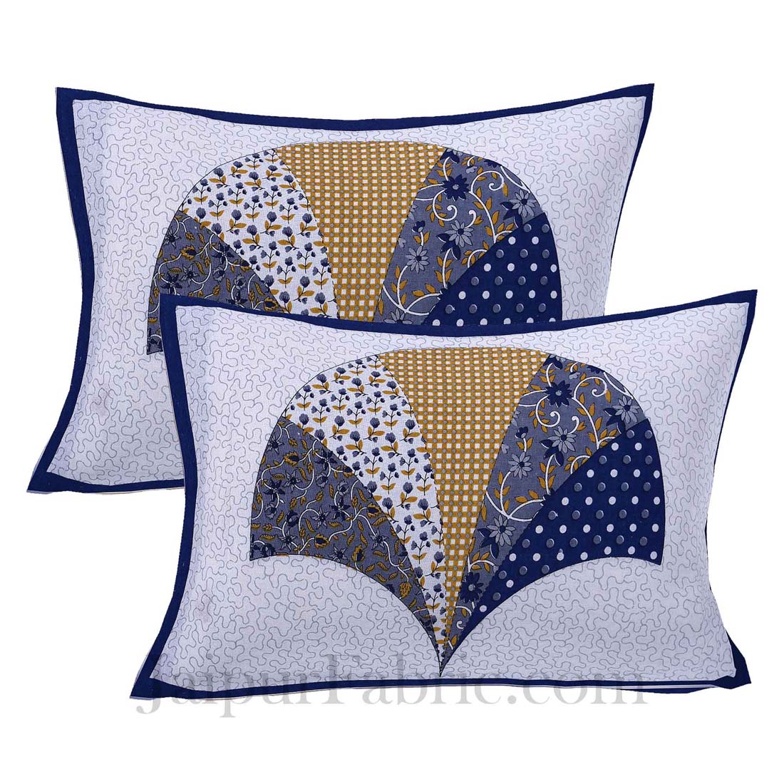 Garden By The Bay Blue Double Bedsheet