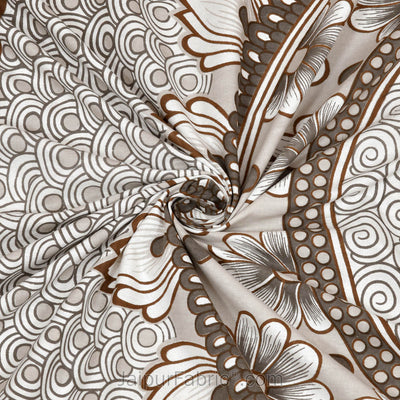 Royal Jaipur Fabric Pure Cotton Double Bedsheet – Choose Your Perfect Shade