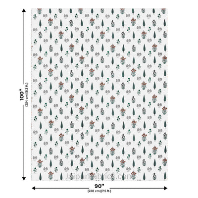 Green Pacific Pure Cotton Double Bed Dohar