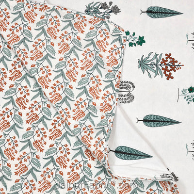 Green Pacific Pure Cotton Double Bed Dohar