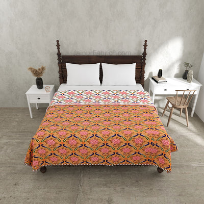 Peacock Design Dohar - Front