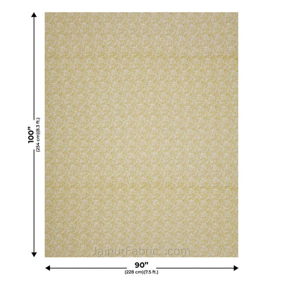 The Illusion Greenish Double Bed Dohar Blanket