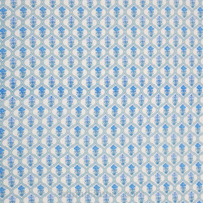 Jaal Darbar Blue Double Bed Dohar Blanket