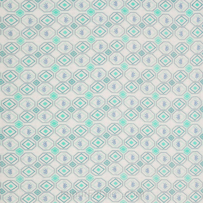 Artistic Maze Greenery Double Bed Dohar Blanket