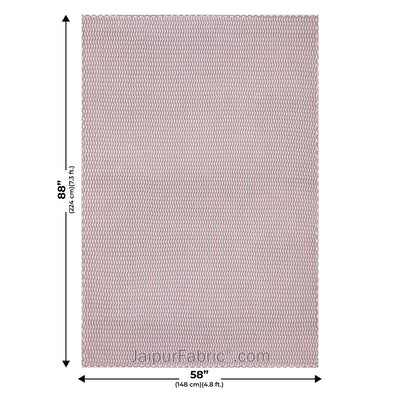 Pink Elephant Pure Cotton Single Bed Dohar