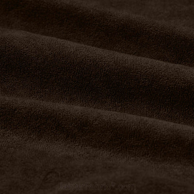 Heavy Quality Dark Brown Terry Cotton Waterproof and Elastic Fitted Water Resistant Ultra Soft Double Mattress Cover