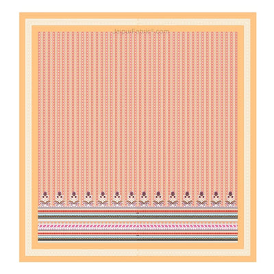 Modern Spread Yellow Cotton King Size Bedsheet
